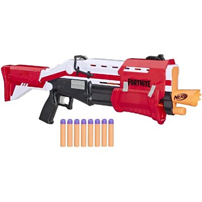 Nerf pistolet Fortnite TS - Rouge - Publicité Nerf pistolet Fortnite TS - Rouge - Publicité