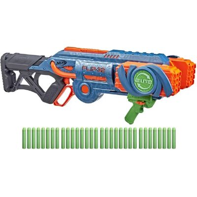 Nerf Flipshots Flip-32 pistolet - Bleu - Publicité Nerf Flipshots Flip-32 pistolet - Bleu - Publicité
