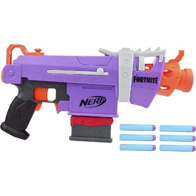 Nerf Fortnite SMG-E pistolet - Violet - Publicité Nerf Fortnite SMG-E pistolet - Violet - Publicité