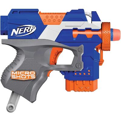 Nerf pistolet MicroShots Stryfe - Bleu - Publicité Nerf pistolet MicroShots Stryfe - Bleu - Publicité