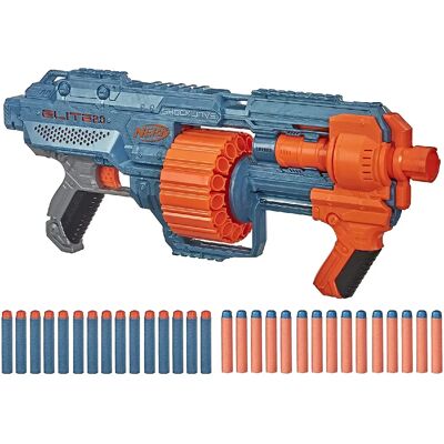 Nerf Shockwave RD-15 pistolet - Bleu - Publicité Nerf Shockwave RD-15 pistolet - Bleu - Publicité