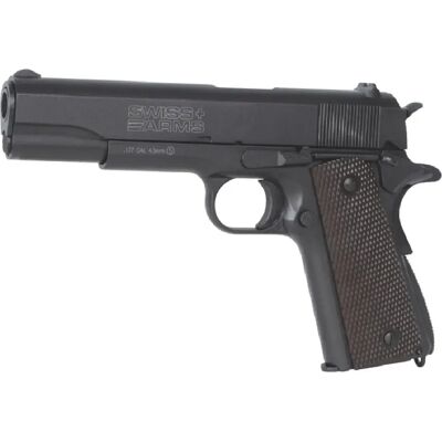 Swiss Arms Swissarms Cible Colt P1911 - Noir - Publicité Swiss Arms Swissarms Cible Colt P1911 - Noir - Publicité