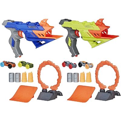 Nerf Pistolet Duelfurry - Vert - Publicité Nerf Pistolet Duelfurry - Vert - Publicité