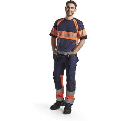Blaklader 155818118953 - Marine/Orange fluo - Publicité Blaklader 155818118953 - Marine/Orange fluo - Publicité