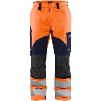 Blaklader 158815135389 - Orange fluo/Marine - Publicité Blaklader 158815135389 - Orange fluo/Marine - Publicité