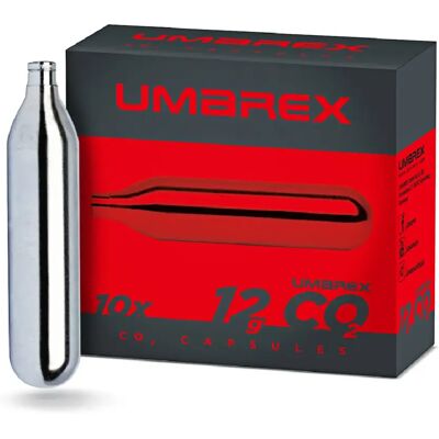 Umarex Cartouches CO2 12 g airsoft - Lot de 10 - Publicité Umarex Cartouches CO2 12 g airsoft - Lot de 10 - Publicité