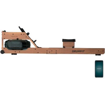 CECOTEC - Drumfit Rower 20000 - Neptuno Wood - rameur - Publicité CECOTEC - Drumfit Rower 20000 - Neptuno Wood - rameur - Publicité