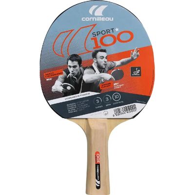 Cornilleau Batte Tennis Sport 100 - Publicité Cornilleau Batte Tennis Sport 100 - Publicité