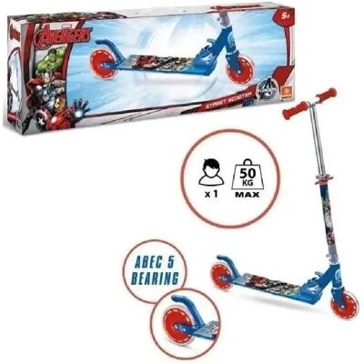 Mondo Step Marvel Avengers Trottinette 2 roues pliable guidon 57–84 cm rouge - Publicité Mondo Step Marvel Avengers Trottinette 2 roues pliable guidon 57–84 cm rouge - Publicité
