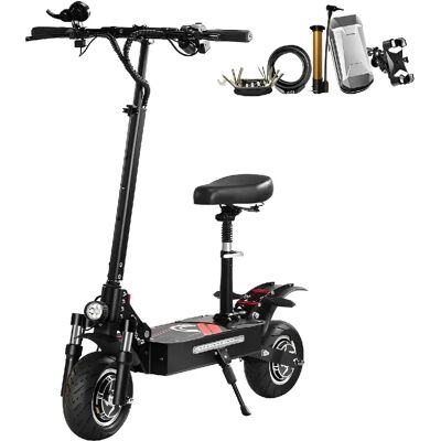 Générique Trottinette BOYUEDA Q7 Pro 3200W double moteur 52V 19Ah 70km/h autonomie 70km pliable - Publicité Générique Trottinette BOYUEDA Q7 Pro 3200W double moteur 52V 19Ah 70km/h autonomie 70km pliable - Publicité