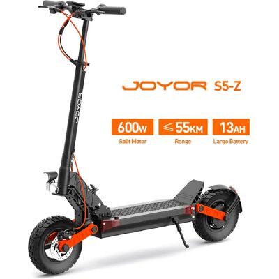 Trottinette électrique Pliable Joyor S5-Z 10" Moteur 600W 48V 13AH Max Autonomie 55km Noir - Publicité Trottinette électrique Pliable Joyor S5-Z 10" Moteur 600W 48V 13AH Max Autonomie 55km Noir - Publicité