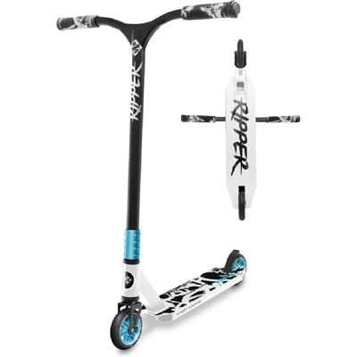 Street Surfing Trottinette Freestyle Ripper Mercy White 110 mm - Publicité Street Surfing Trottinette Freestyle Ripper Mercy White 110 mm - Publicité