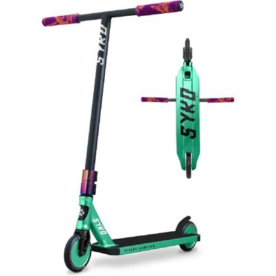 Street Surfing Trottinette Freestyle Syko Green Pepper 120mm - Publicité Street Surfing Trottinette Freestyle Syko Green Pepper 120mm - Publicité