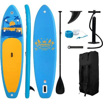 FUNWATER SUPFW31E SUP Board Wide Stable Max 180kg 335x83x15cm - Publicité FUNWATER SUPFW31E SUP Board Wide Stable Max 180kg 335x83x15cm - Publicité