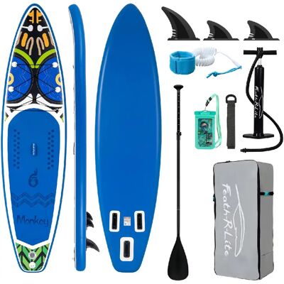 FUNWATER SUPFR02D SUP Board Wide Stable Max 180kg 335x82x15cm - Publicité FUNWATER SUPFR02D SUP Board Wide Stable Max 180kg 335x82x15cm - Publicité