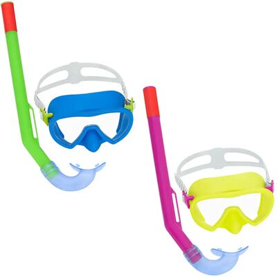 BESTWAY Set masque et tube enfant - Couleur aléatoire - Publicité BESTWAY Set masque et tube enfant - Couleur aléatoire - Publicité