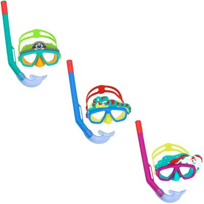 Bestway Ensemble Masque et Tube Adulte - Valve de Purge - Publicité Bestway Ensemble Masque et Tube Adulte - Valve de Purge - Publicité