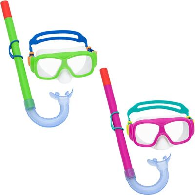 Bestway Ensemble Masque et Tube Adulte - Publicité Bestway Ensemble Masque et Tube Adulte - Publicité