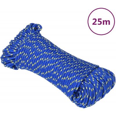 vidaXL Corde Marine Bleue 5 mm 25 m - Corde marine - Publicité vidaXL Corde Marine Bleue 5 mm 25 m - Corde marine - Publicité