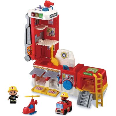 Vtech station camion de pompier jouet bébé - Publicité Vtech station camion de pompier jouet bébé - Publicité