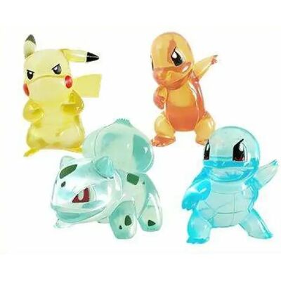 Figure d'Action Pokémon Translucide - 8cm - Collectionneur - Publicité Figure d'Action Pokémon Translucide - 8cm - Collectionneur - Publicité
