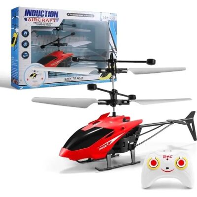 VURAHOME 9196 Hélicoptère Radiocommandé Enfant Vol Inductif Sans Caméra Rouge - Publicité VURAHOME 9196 Hélicoptère Radiocommandé Enfant Vol Inductif Sans Caméra Rouge - Publicité