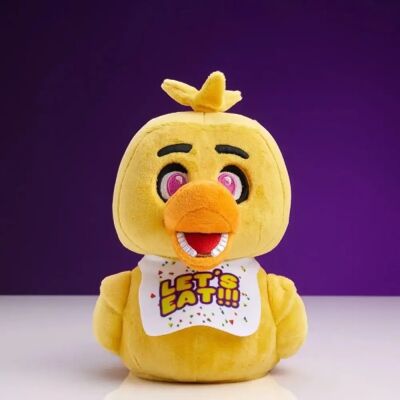 Numskull Five Nights at Freddy’s - Peluche Tubbz Chica 20 cm - Publicité Numskull Five Nights at Freddy’s - Peluche Tubbz Chica 20 cm - Publicité