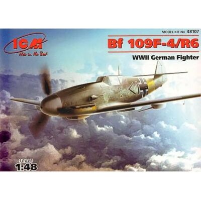 Icm Maquette avion Bf 109F-4/R6 1/48 - Publicité Icm Maquette avion Bf 109F-4/R6 1/48 - Publicité