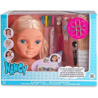 FAMOSA Poupée coiffer Nancy Beauty Secrets - Publicité FAMOSA Poupée coiffer Nancy Beauty Secrets - Publicité