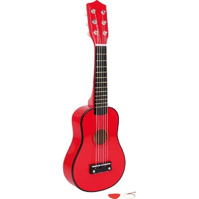 Small foot Guitare jouet pour enfants - Rouge - Publicité Small foot Guitare jouet pour enfants - Rouge - Publicité