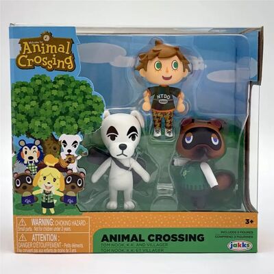 Jakks pacific set de 3 figurines Animal Crossing - Publicité Jakks pacific set de 3 figurines Animal Crossing - Publicité
