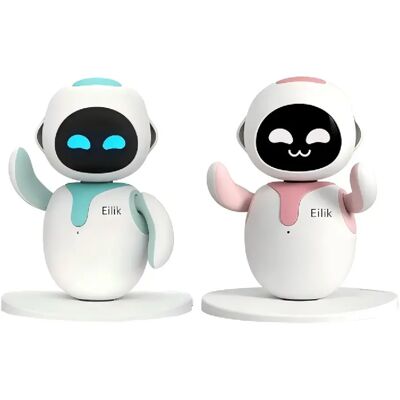 ByteLike Duo Robots Bureau Rose et Bleu - Publicité ByteLike Duo Robots Bureau Rose et Bleu - Publicité