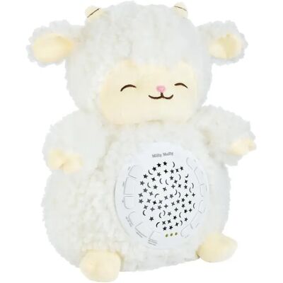 Mouton en peluche Milly Mally avec projecteur - Projecteur jouet - Publicité Mouton en peluche Milly Mally avec projecteur - Projecteur jouet - Publicité