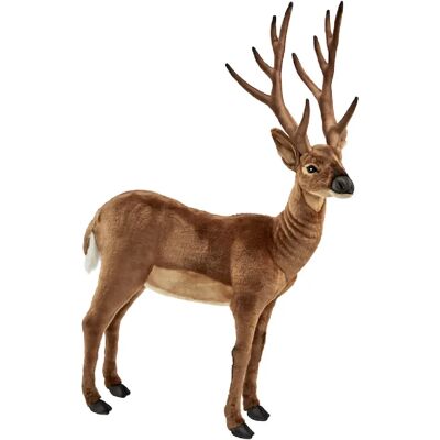 Hansa Peluche Géante Cerf - 100 cm - Publicité Hansa Peluche Géante Cerf - 100 cm - Publicité