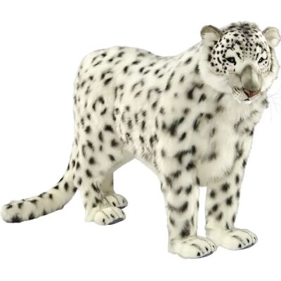 Hansa Peluche léopard des neiges géant - Blanc - Publicité Hansa Peluche léopard des neiges géant - Blanc - Publicité