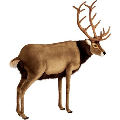 Hansa peluche géante cerf décorative - 150 cm - Publicité Hansa peluche géante cerf décorative - 150 cm - Publicité