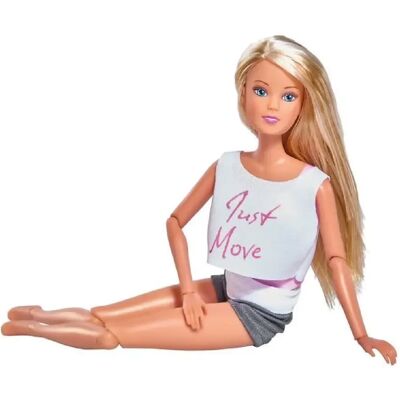Poupe Simba Toys 105733203 Steffi Love Just Move - Corps articulé et flexible - Publicité Poupe Simba Toys 105733203 Steffi Love Just Move - Corps articulé et flexible - Publicité
