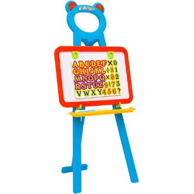 vidaXL 2-1 Chevalet pour enfants avec tableau noir et blanc - Publicité vidaXL 2-1 Chevalet pour enfants avec tableau noir et blanc - Publicité