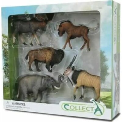 Collecta set de figurines animaux sauvages - 5 pièces - Publicité Collecta set de figurines animaux sauvages - 5 pièces - Publicité