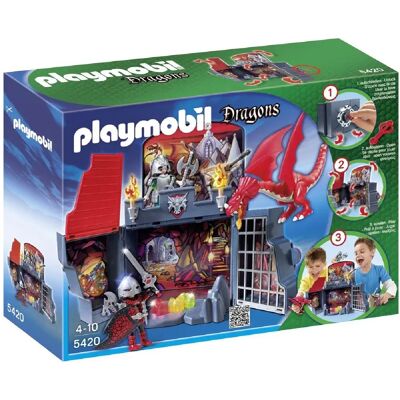 Playmobil - La tanière du Dragon - Publicité Playmobil - La tanière du Dragon - Publicité