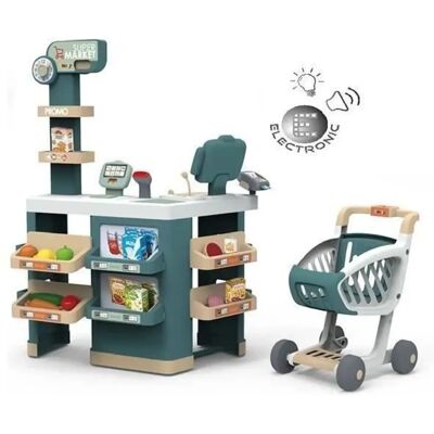 Smoby Modèle 7600350239 - Supermarché en Jouet avec Accessoires - Publicité Smoby Modèle 7600350239 - Supermarché en Jouet avec Accessoires - Publicité