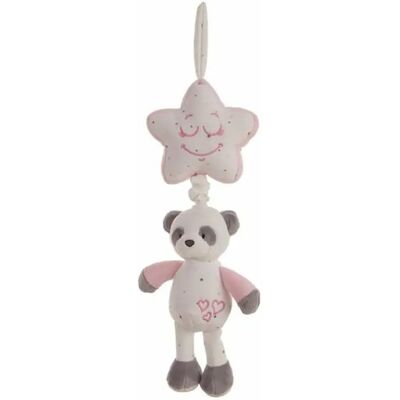 Bigbuy Hochet musical panda bébé - Rose - Publicité Bigbuy Hochet musical panda bébé - Rose - Publicité