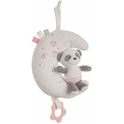 Bigbuy Hochet musical Baby Panda - Rose - Publicité Bigbuy Hochet musical Baby Panda - Rose - Publicité