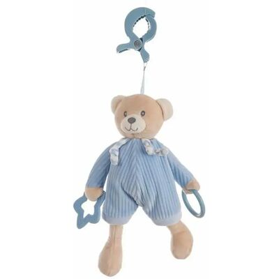 BigBuy Ours Bleu en Velours avec Hochet - Jouet d'Activité pour Enfants - Publicité BigBuy Ours Bleu en Velours avec Hochet - Jouet d'Activité pour Enfants - Publicité