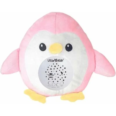 BigBuy Peluche musicale Projecteur Pingouin Rose - Publicité BigBuy Peluche musicale Projecteur Pingouin Rose - Publicité