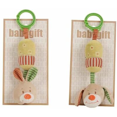 Bigbuy Hochet bébé animaux - beige/vert/orange - Publicité Bigbuy Hochet bébé animaux - beige/vert/orange - Publicité