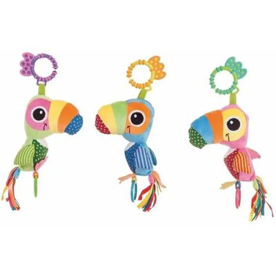 Bigbuy Hochet perroquet bébé - Multicolore - Publicité Bigbuy Hochet perroquet bébé - Multicolore - Publicité