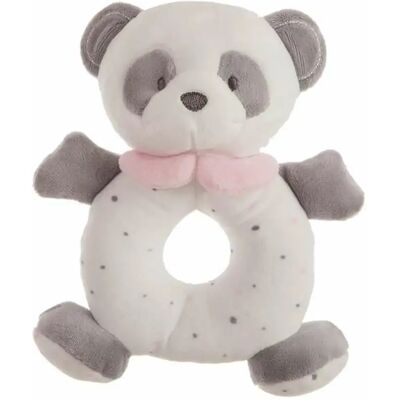 BigBuy Peluche Hochet Ours Panda Rose - 20 cm - Publicité BigBuy Peluche Hochet Ours Panda Rose - 20 cm - Publicité