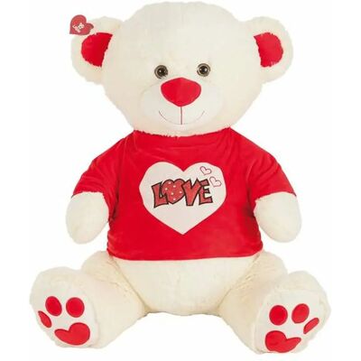 BigBuy - Teddy Bear Love - Beige - Glitter - T-Shirt - Publicité BigBuy - Teddy Bear Love - Beige - Glitter - T-Shirt - Publicité