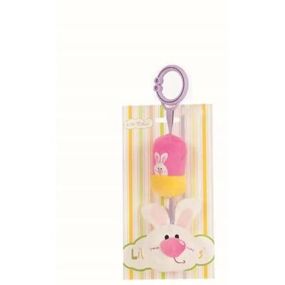 Bigbuy Hochet lapin bébé - Rose - Publicité Bigbuy Hochet lapin bébé - Rose - Publicité